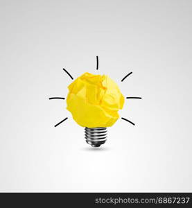 Light bub the big idea concept, Innovative lamp