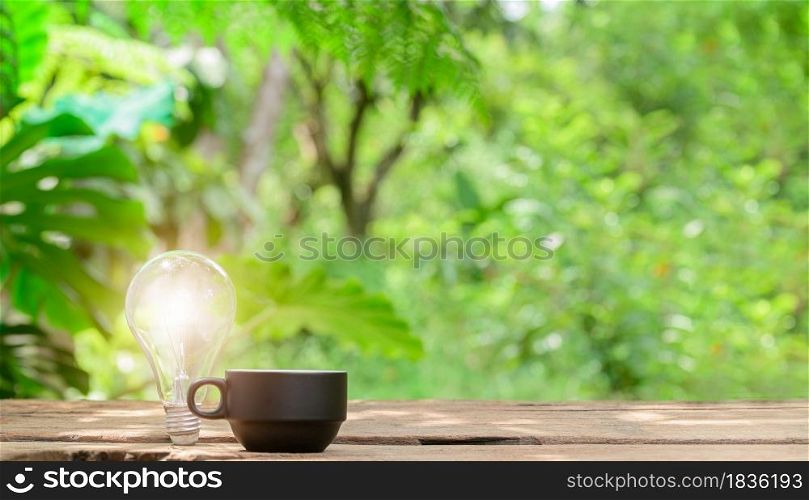 light bulb ideas light emitting coffee mug