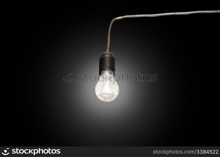 light bulb in the socket