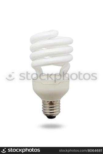 Light bulb isolated on a white background