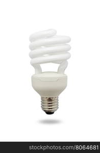 Light bulb isolated on a white background