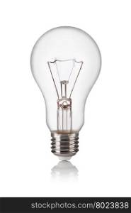 Light bulb. light bulb isolated on a white bakground