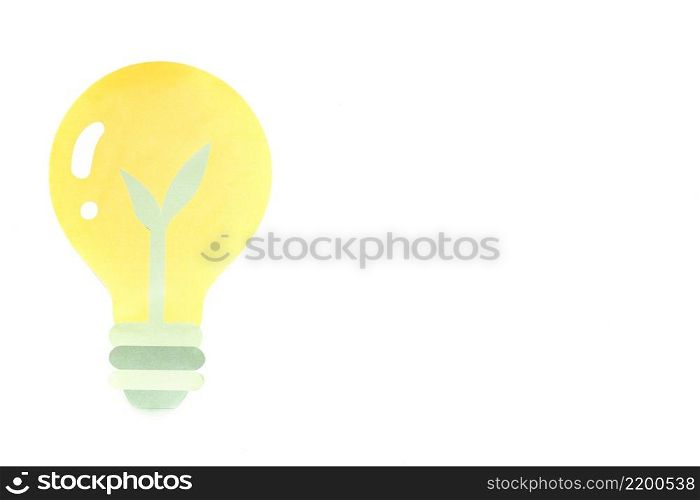 light bulb with petal