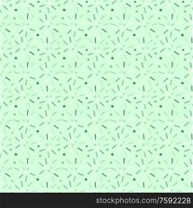 Light green jpeg seamless pattern with colored confetti.
