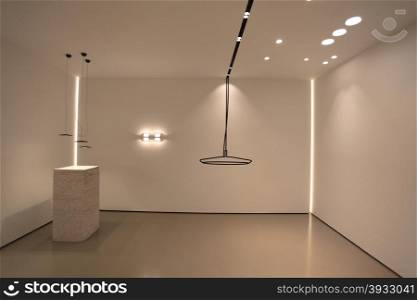 Light in modern interior