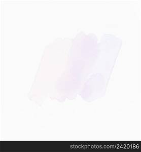 light liquid color strokes isolated white surface