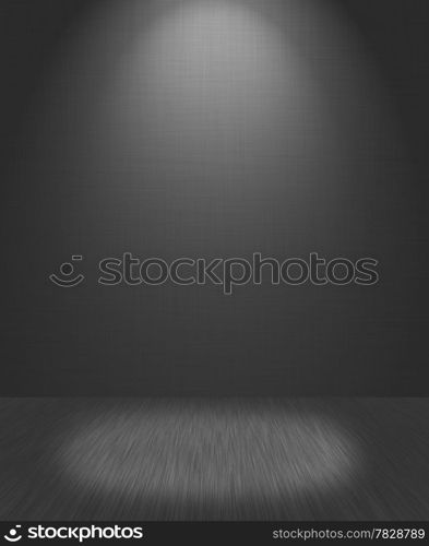 Light on floor background