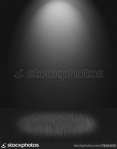 Light on floor background