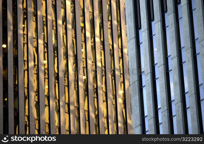 Light Reflected In Skyscraper Windows