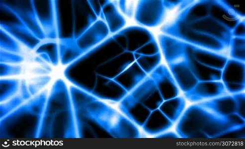 Light web abstract motion background (seamless loop)