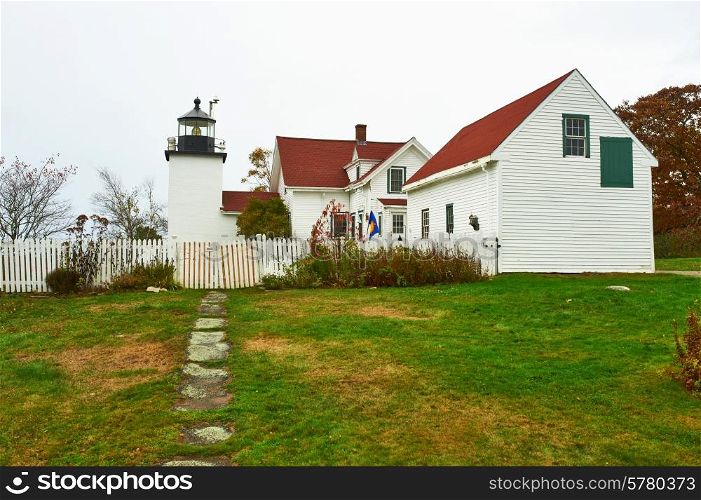 Lighthouse at Acadia National Park, Maine, USA