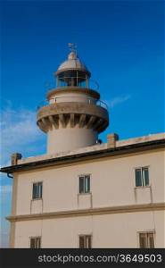 Lighthouse in Igeldo mountain, San Sebastian, Spain