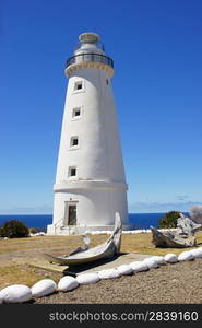 Lighthouse of Cape Willoughby, Kangaroo Island, Australia