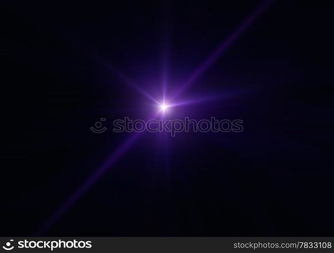 lighting against a dark background