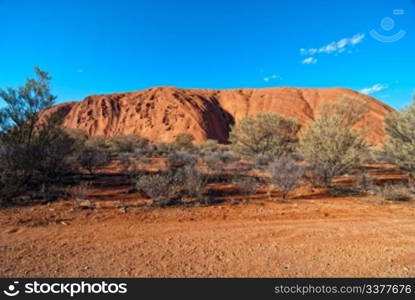 Lights and Colors of Ayers Rock in Australia