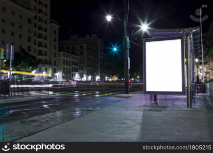 lights night city. Beautiful photo. lights night city