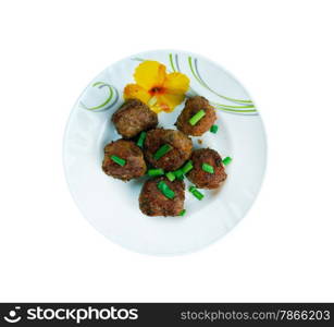 Lihapullat - Finnish and Swedish cuisine Meatball