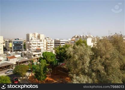 Limassol city view, Cyprus.