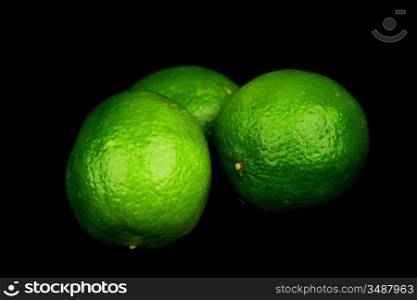 lime isolated close up