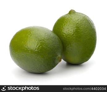 lime isolated on white background