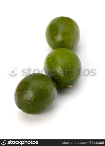 Lime isolated on white background