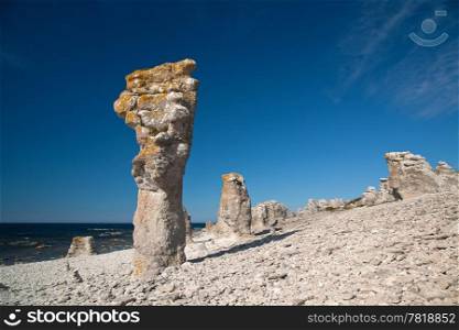 limestone pillars