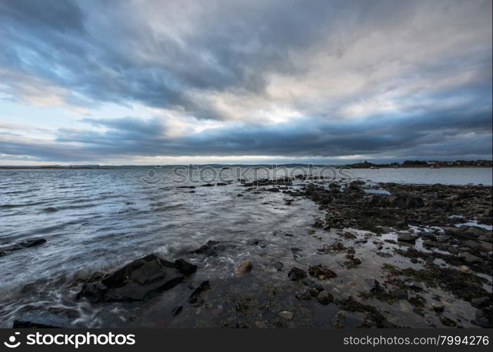 Lindisfarne Holy Island Northumberland Dusk