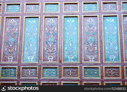 line in morocco africa old tile and colorated floor ceramic abstract