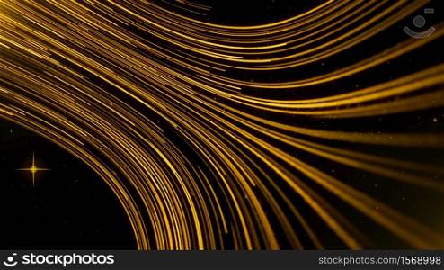 Lines structure geometric shapes and particle. Creative design element abstract background.