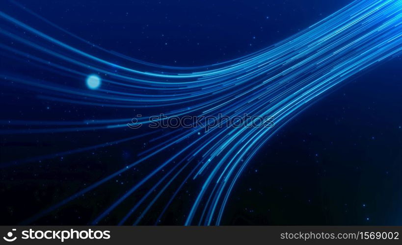 Lines structure geometric shapes and particle. Creative design element abstract background.