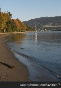 Lions Gate Bridge in Vancouver, British Columbia, Canada