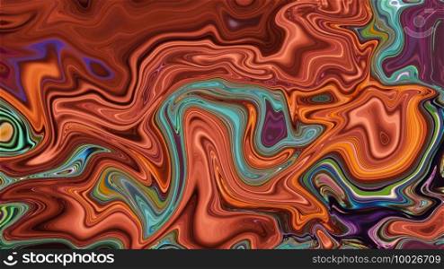 Liquid abstract , marble pattern background for wallpaper and decorations 3D illustration .. Liquid abstract , marble pattern background