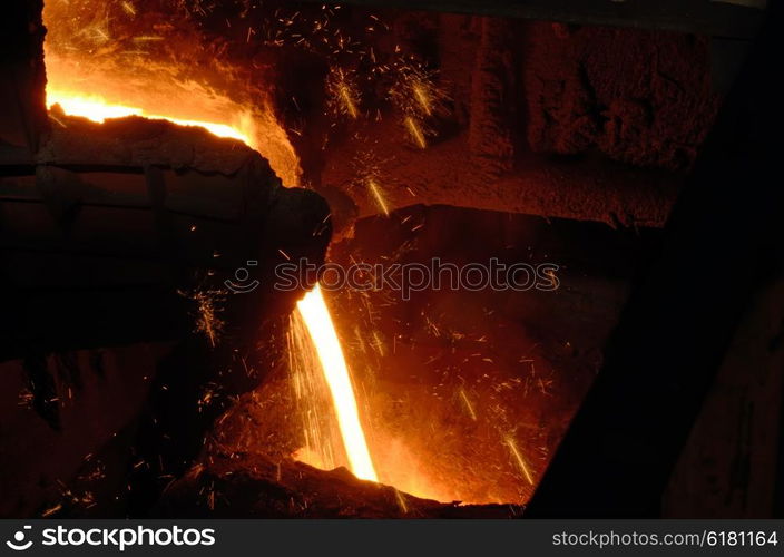 Liquid metal from blast furnace