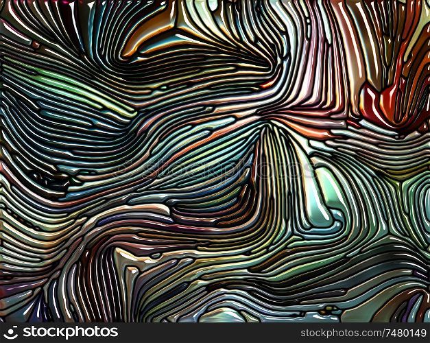 Liquid Pattern series. Backdrop design of Stained glass reminiscent of Art Nouveau for works on Nature, beauty and spirituality