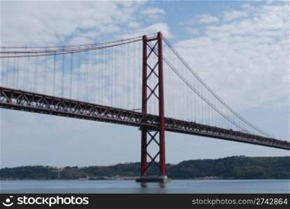 Lisbon Bridge - April 25th, Old Salazar Bridge, Portugal