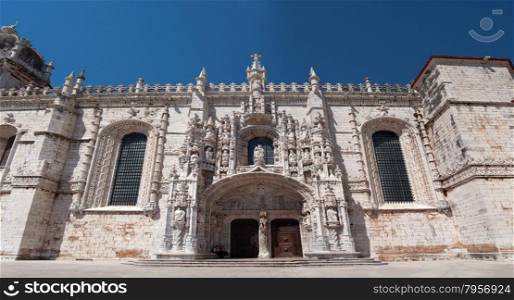 lisbon city portugal Jeronimos Monastery landmark architecture