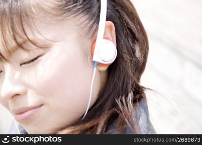 Listening to music