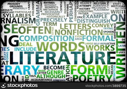 Literature Modern Education Background as a Art. Literature