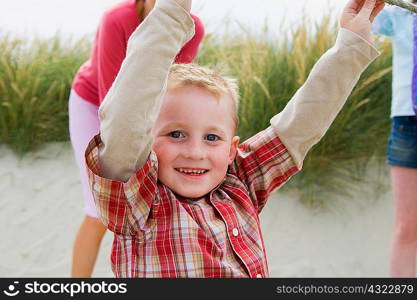 Little boy on holiday