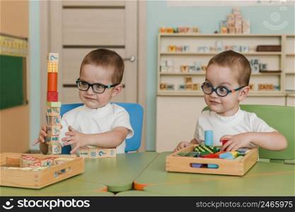 little boys playing 3