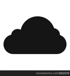 Little cloud icon. Simple illustration of little cloud vector icon for web. Little cloud icon, simple style.