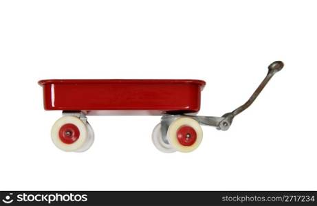 Little red wagon brings back memories of childhood