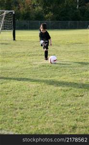 Little Soccer Player