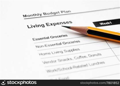Living expenses