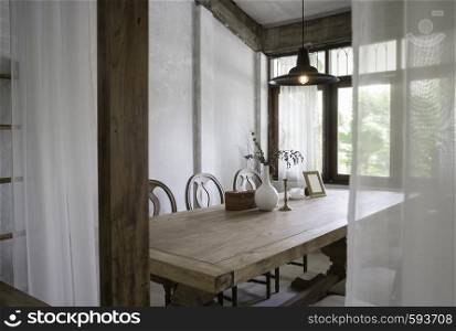 Living room in coffee shop, stock photo