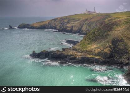 Lizard Point and lighthouse, the most Southerly point in Britain