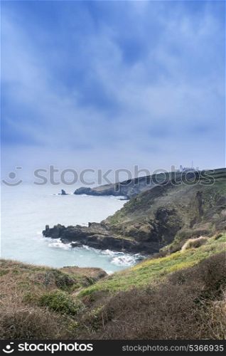 Lizard Point and lighthouse, the most Southerly point in Britain