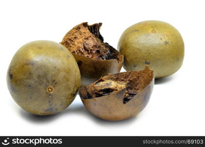 Lo Han Guo, Monk or Buddha fruit, a common ingredient or food in traditional Chinese medicine recipe