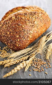 Loaf of multigrain bread