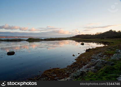 Loch na Mile off the island of Jura